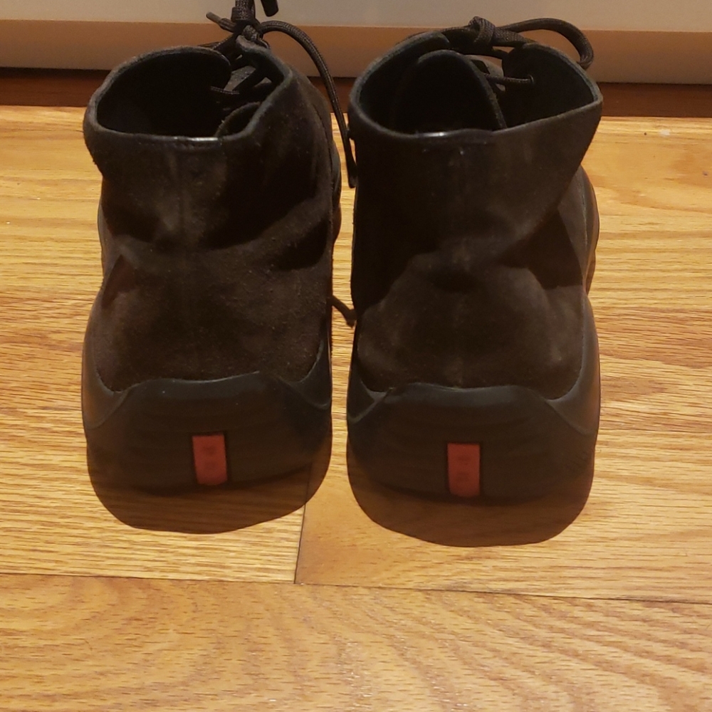 Authentic Prada Men's Suede Boots - Picture 3 of 6